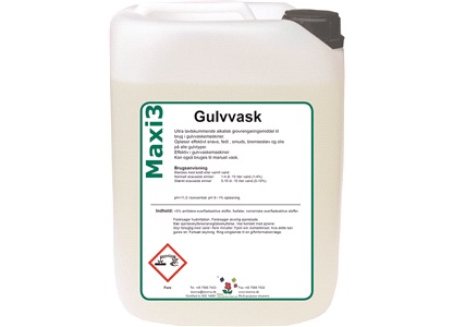 Maxi 3 Gulvvask, 20 liter