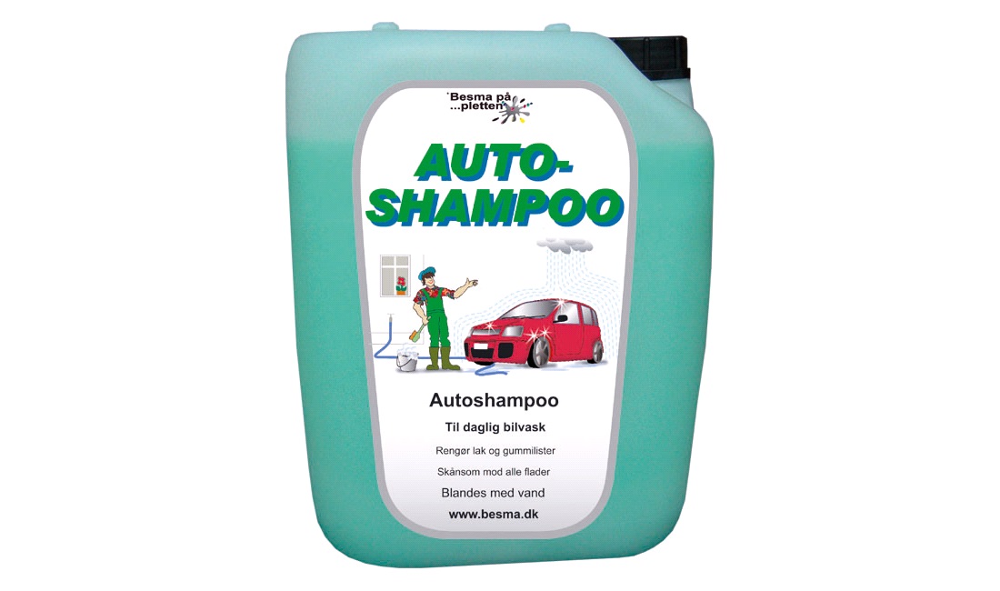  Autoshampoo u/voks 5 ltr. Besma