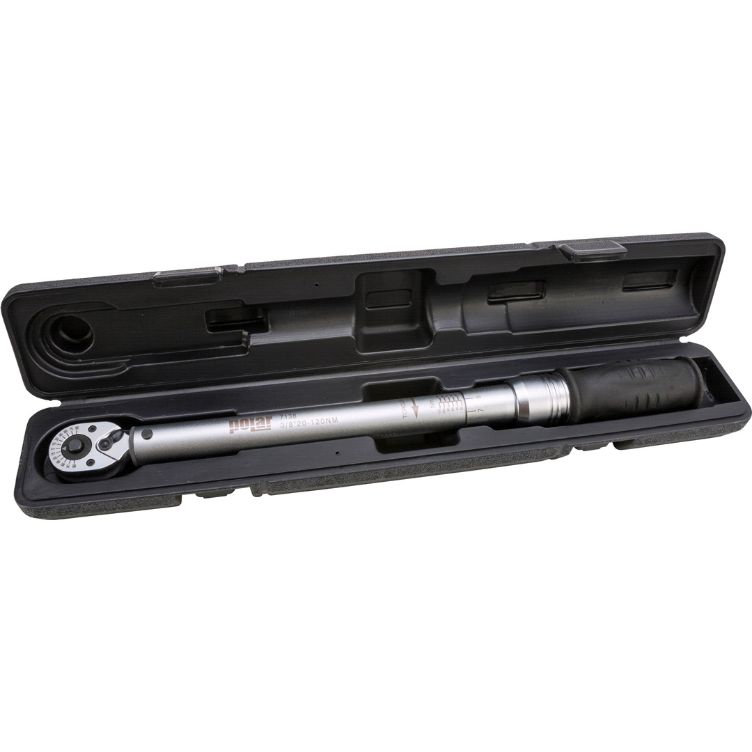 Momentnøgle 3/8" 20-120Nm