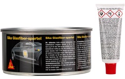 Glasfiber spartel 1,5kg. inkl hærder