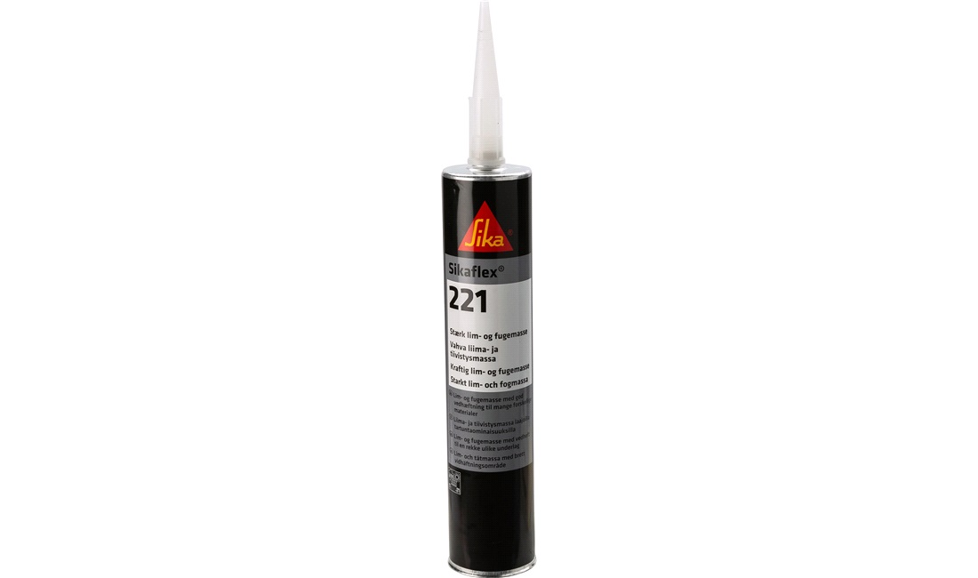  Sikaflex-221 lys grå 300 ml patron