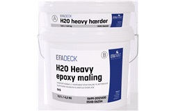 Gulvmaling H20 Heavy Epoxy grå 4L