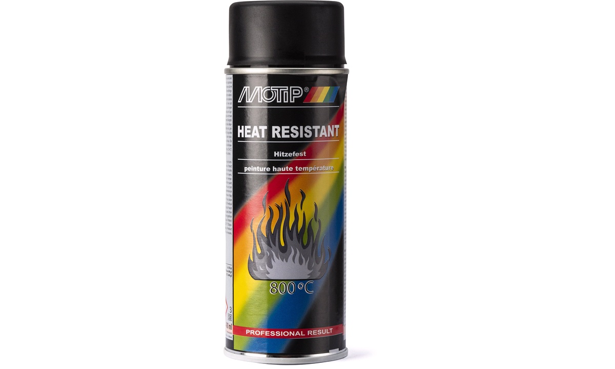 MOTIP SORT VARMEFAST 800 GR - Stort udvalg i spraymaling og spray-produkter -