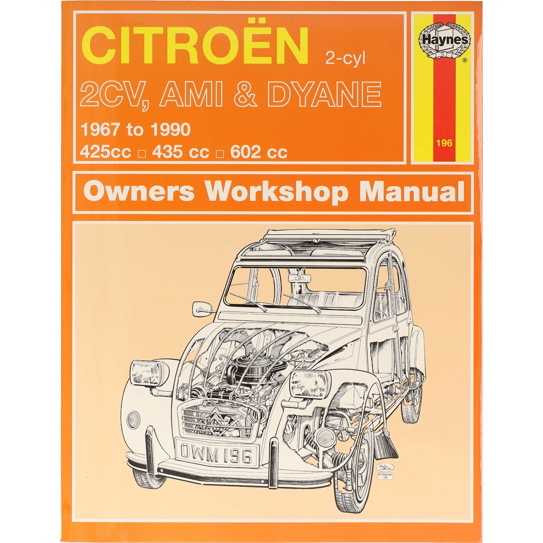 Haynes Rep. handbok 2CV 67-90