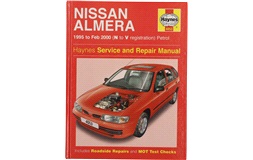 Rep.handbok Almera 1,4+1,6 9/95-2/00