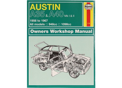 Rep.håndbok Austin A35/A40 56-67