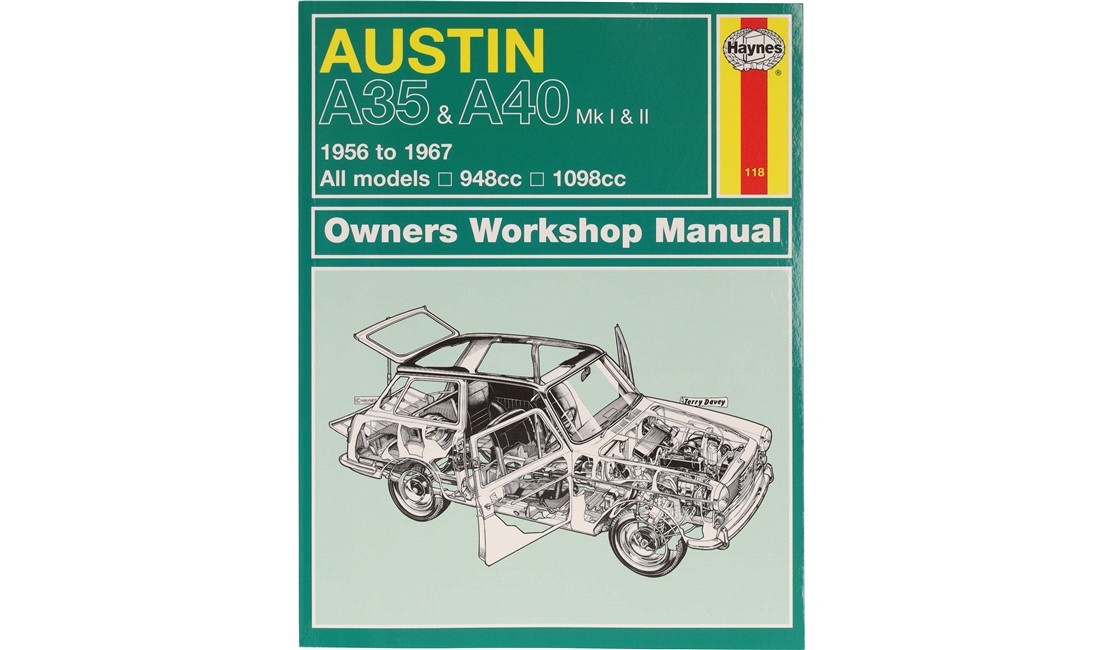  Reparasjonshåndbok Austin A35/A40 56-67