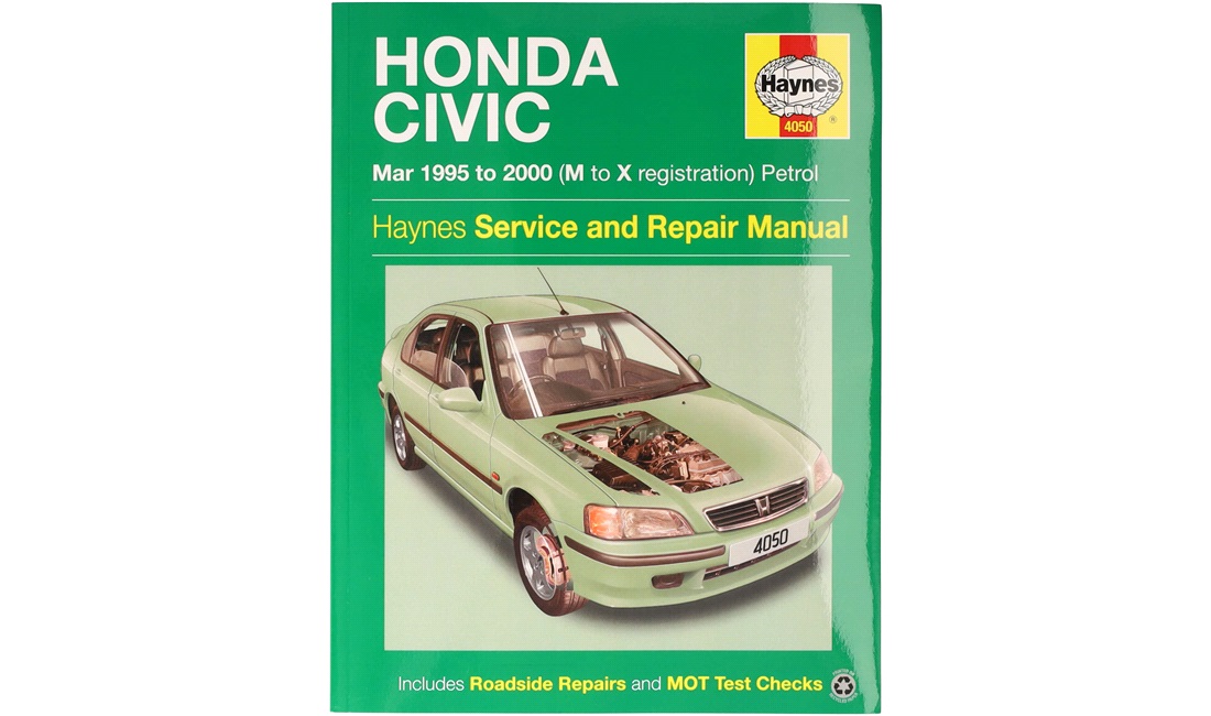  Reparationshåndbog Civic 1,4-1,8 6/95-3/01