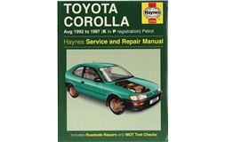 Rep.håndbog Corolla 1,3+1,6 4/92-4/97
