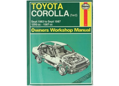 Rep.handbok Corolla 1,3+1,6 6/83-8/87