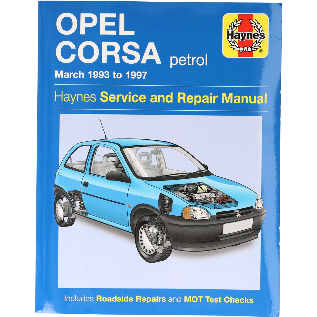 Haynes Rep.handbok Corsa B 1,0-1,6 3/93-11/96