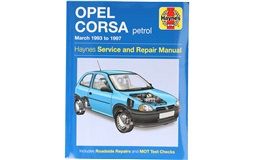 Rep.handbok Corsa B 1,0-1,6 3/93-11/96
