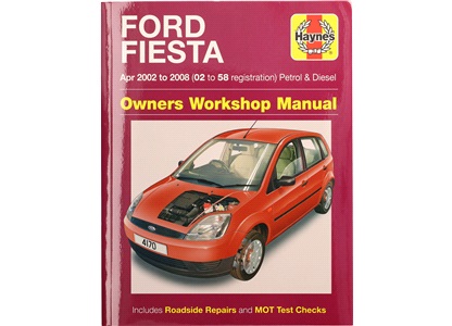 Rep.håndbog Fiesta Mk V 04-2002->2005