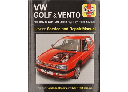 Rep.handbok Golf III 1,4-2,0 11/91-7/97