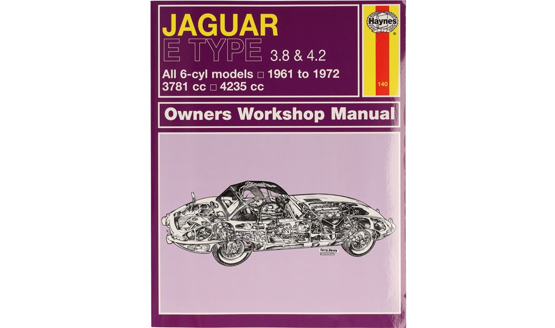  Rep. handbok Jaguar E-Type 61-72