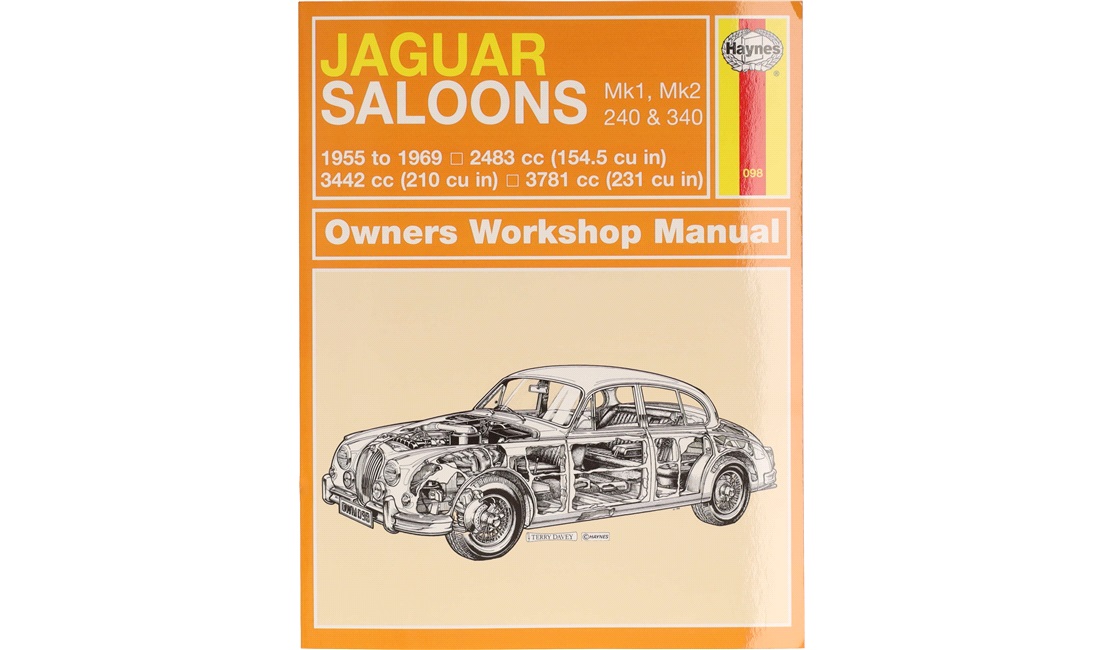  Rep. handbok Jaguar Mk.I og II 55-69