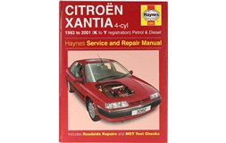 Rep.handbog Xantia 1,6-2,1TD 3/93-1/98