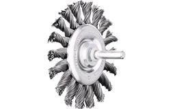 Stålbørste til drill 76 mm