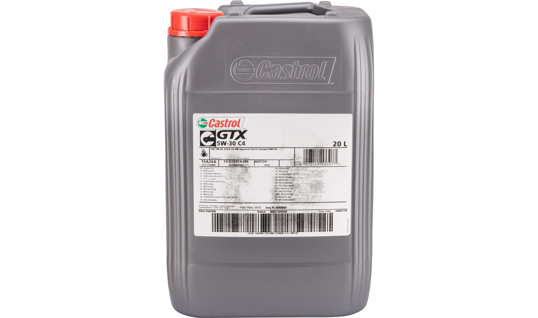  Castrol GTX 5W/30 (C4) 20 liter