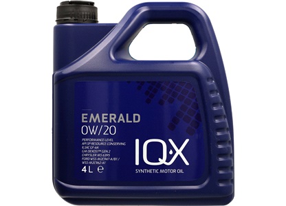 IQ-X Emerald 0W/20 GF-6A 4 liter