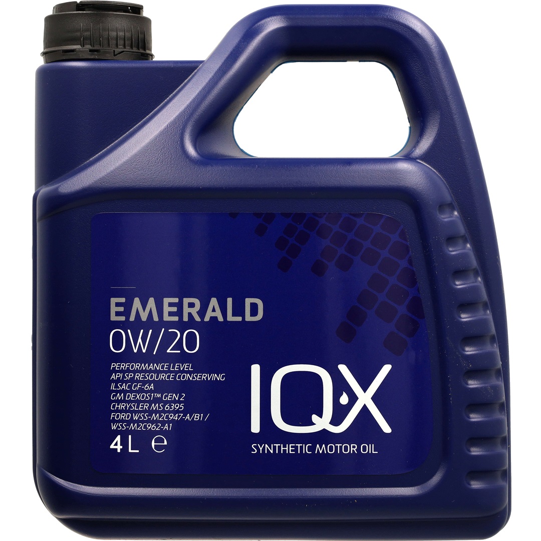 IQ-X IQ-X Emerald 0W/20 motorolja 4 liter
