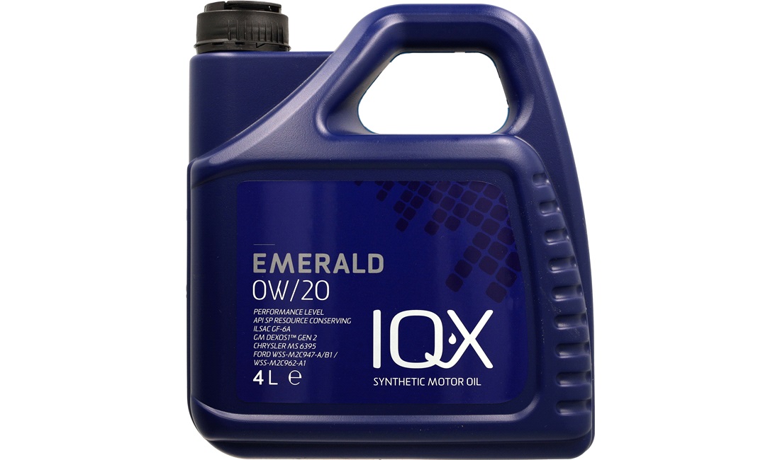  IQ-X Emerald 0W/20 motorolja 4 liter