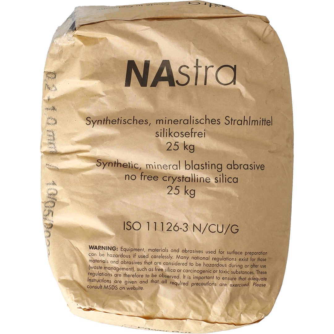 Eol Sandblåsersand 25 Kg. Stål Sort