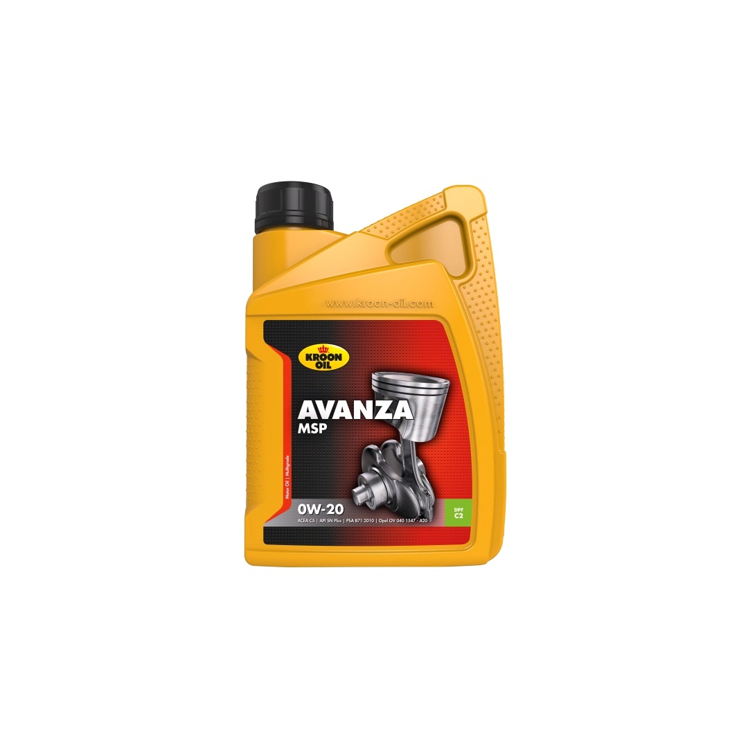 Kroon-oil Avanza Msp 0w/20, 1 Liter