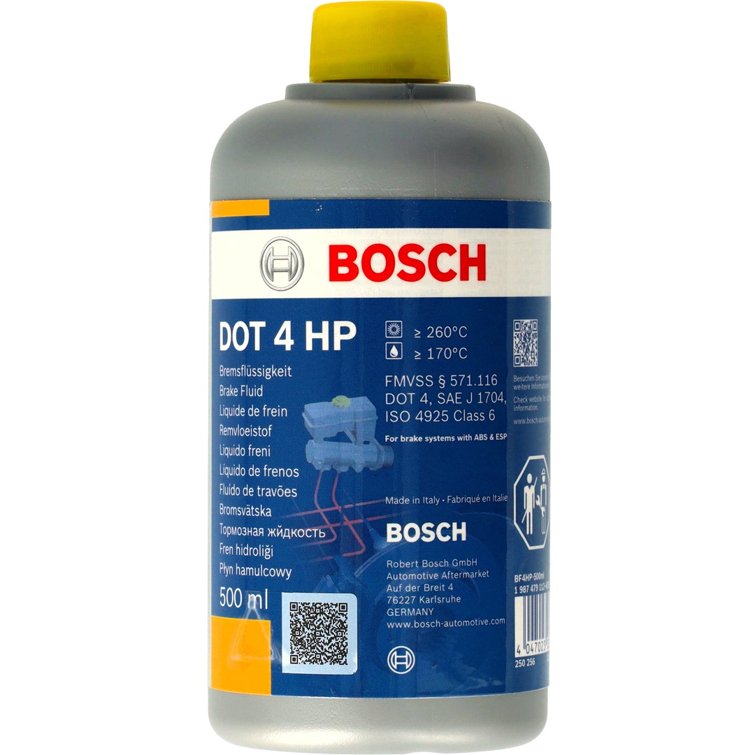 Bosch bremsevæske, DOT4 HP 500 ml