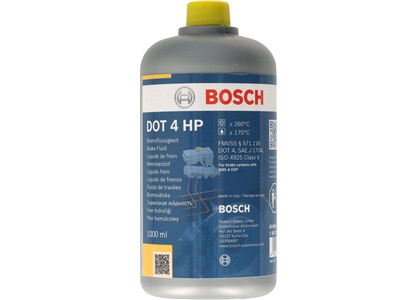 Bosch bromsvätska, DOT4 HP 1 liter