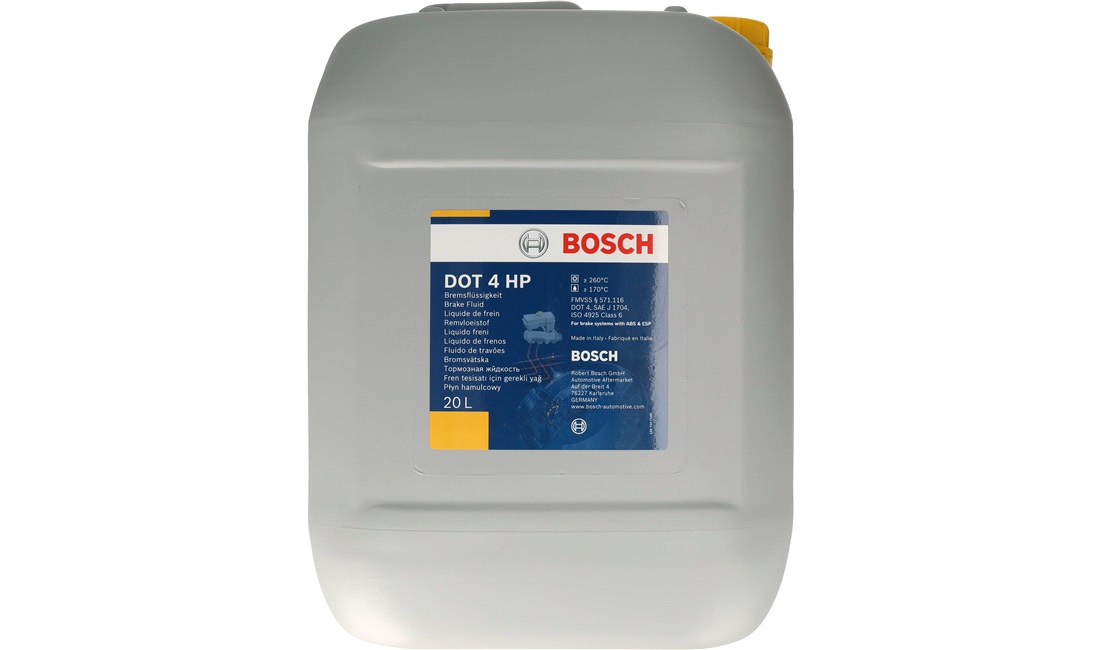  Bosch bremsevæske, DOT4 HP 20 liter