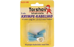 Krympekabelsko ring 10mm blå