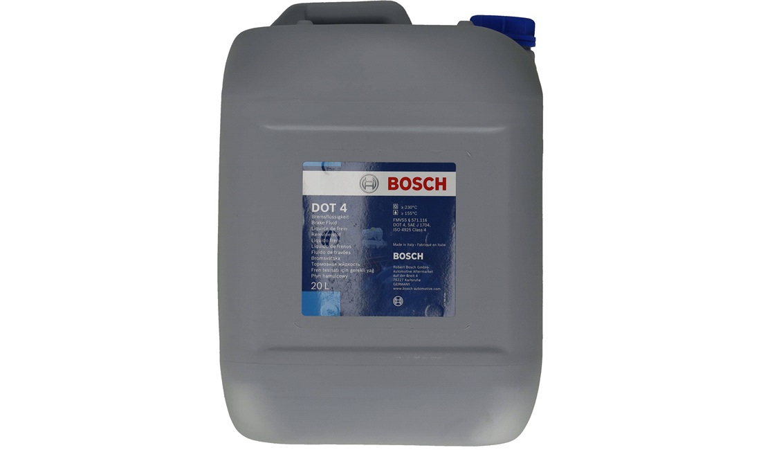  Bosch bremsevæske, DOT 4, 20 liter