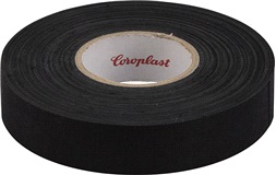 Tekstiltape 25m x 19mm sort