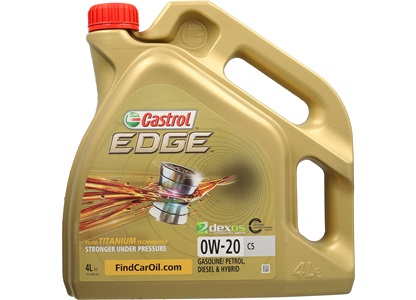 Castrol EDGE Tit. 0W/20 C5, 4L