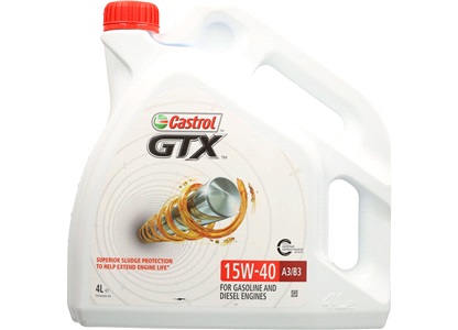 Castrol GTX 15W/40 (A3/B3) 4 liter 