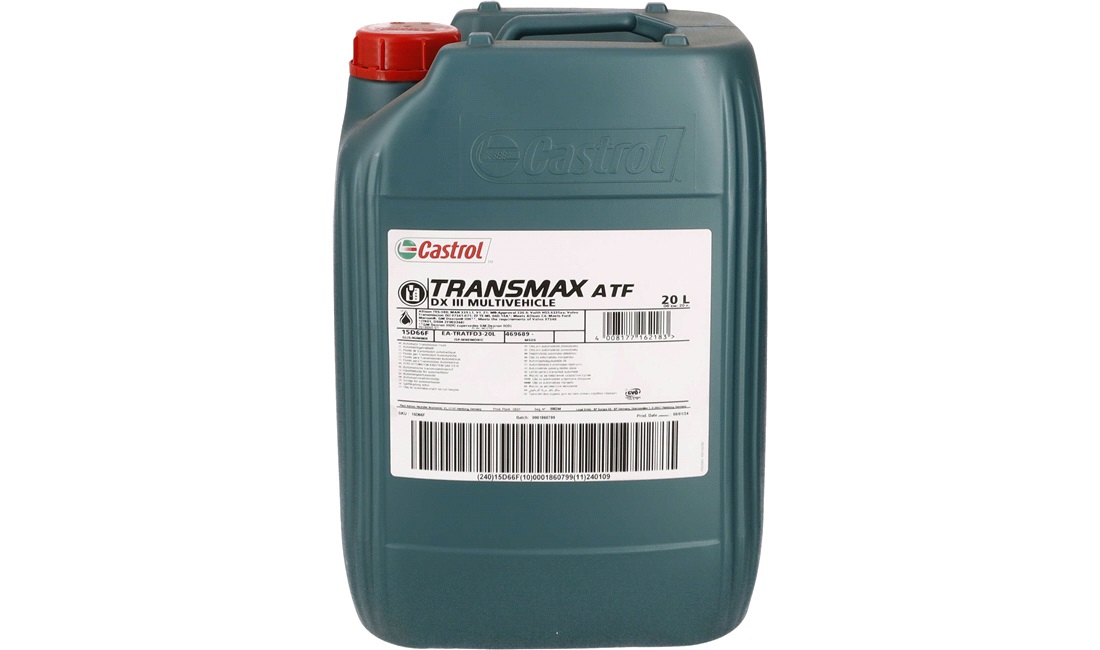  Castrol Transmax ATF DX III MV. 20 L