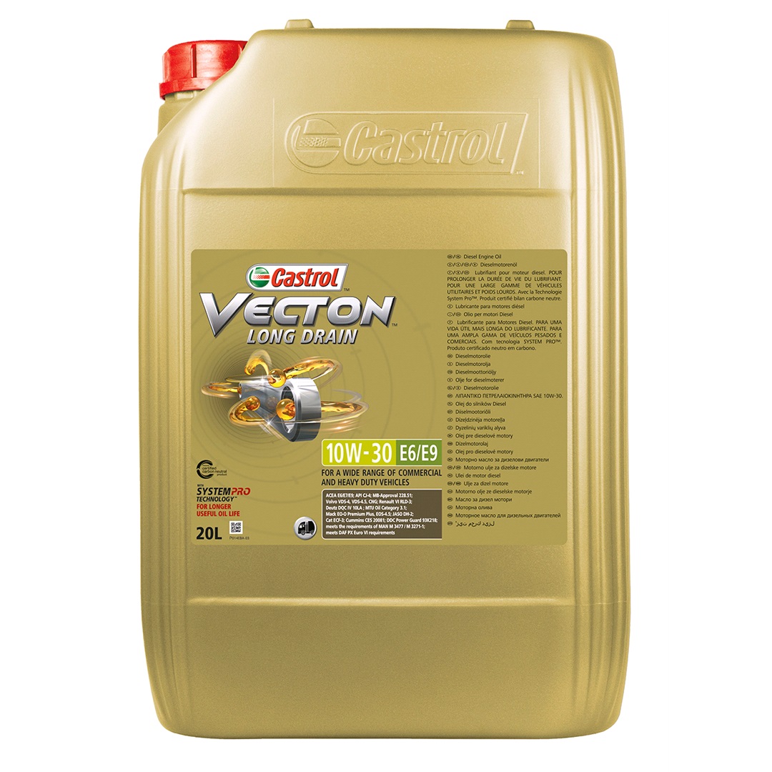 Castrol Castrol Vecton LngDrin 10W/30 E6/E9 20L