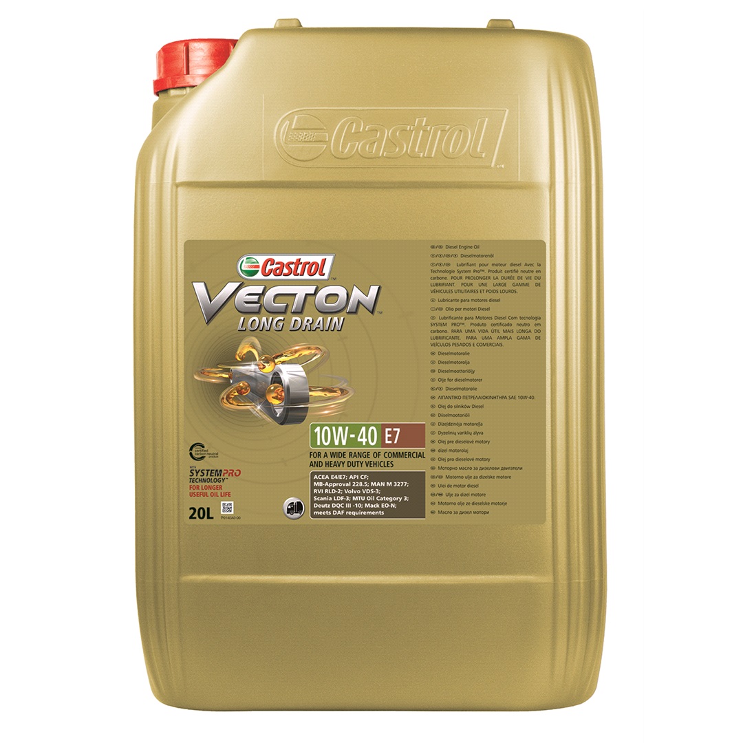 Castrol Castrol Vecton LngDrn 10W/40 E7 20L