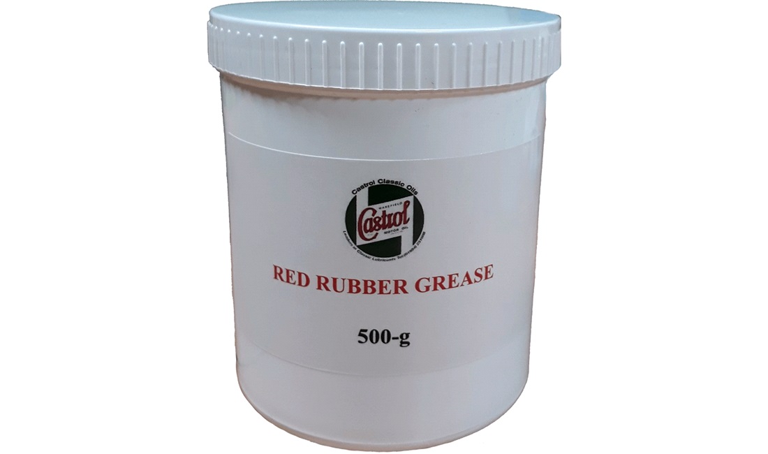  Red Rubber Grease Bremsefedt 500 gram