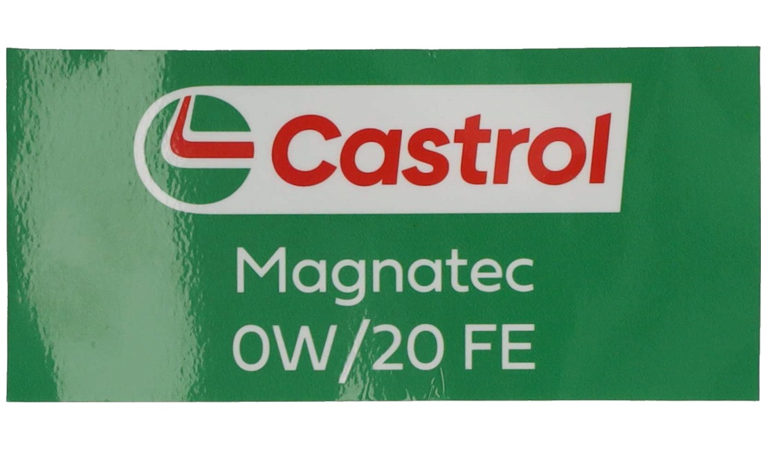  Castrol Sticker Magnatec 0W/20 FE