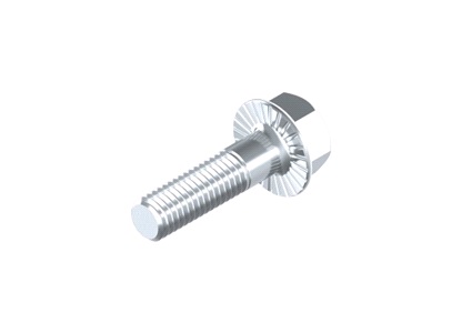 Flangebolt M6 x 10mm