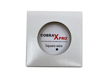 Firkantet rudetråd 0,6mm x 25m 185kg