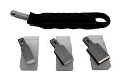 Falseskraber vinklet m/blade - Wibotec