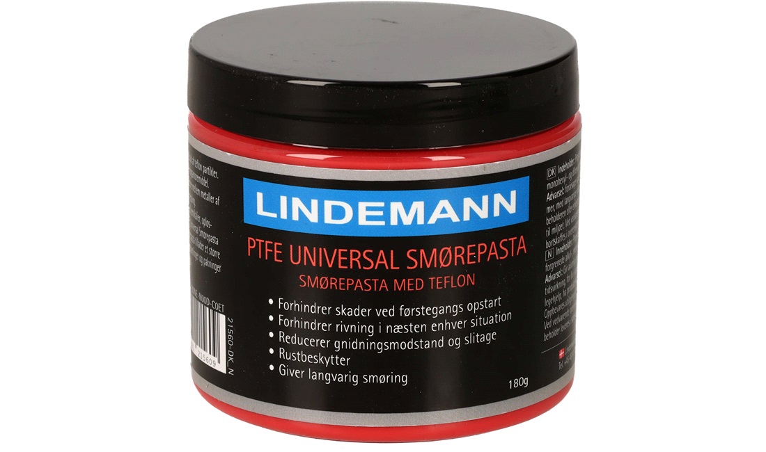  Lindemann PTFE Smørepasta 180 g. 