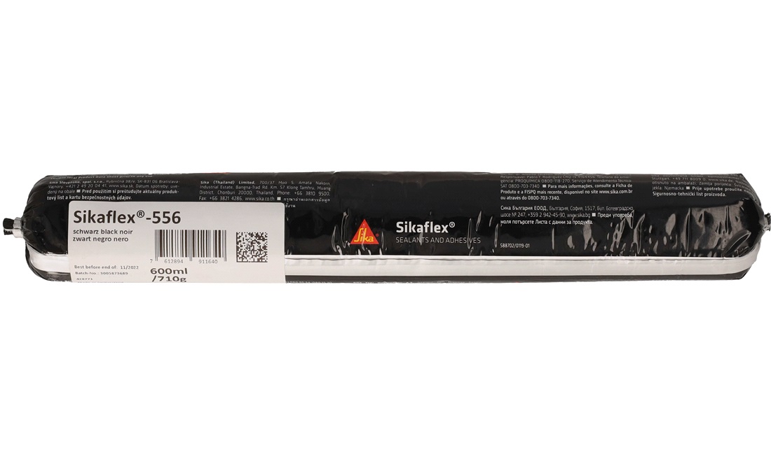  SikaFlex-556 svart 600 ml påse