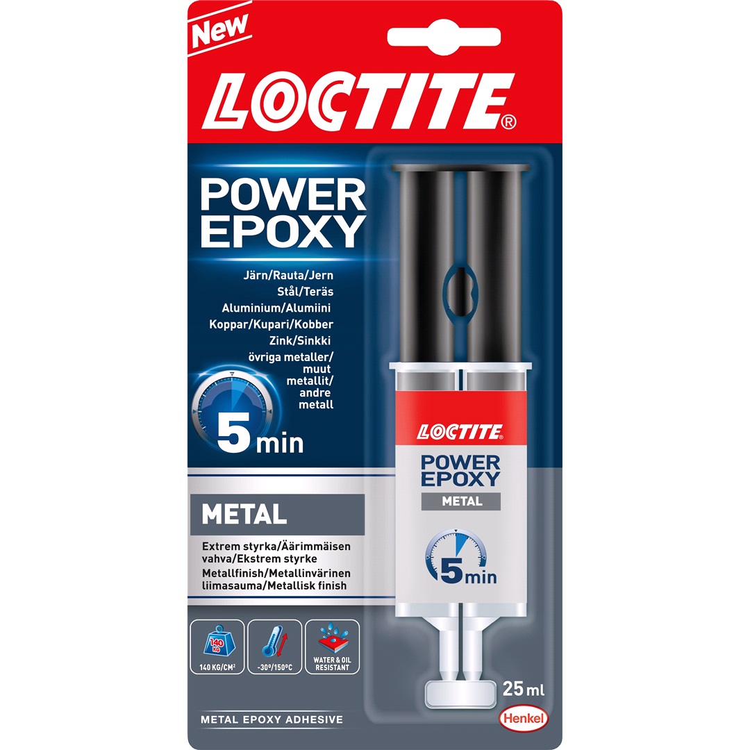 Loctite Stålförstärkt epoxylim 25ml - Loctite