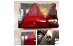 Baglygte Aspöck Multipoint 4 H. m/baklys