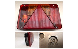 Baglygte Radex 5900-2 V. uden nr.pladely