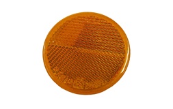 Refleks gul Ø80mm 2 stk dobbeltsidigteip